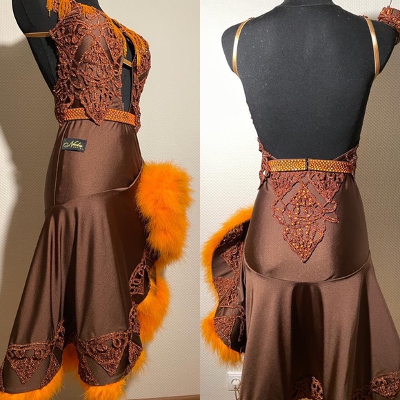 New Ballroom Dance competition dress - Picture 3 of 3
